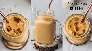 HOW TO MAKE ICED COFFEE QUICK AND EASY RECIPE [upl. by Rellia]