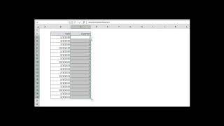 How to create a Quarter formula in Excel [upl. by Gideon714]