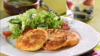 Tortitas de Papa Caseras con Queso Cotija [upl. by Glen]