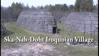 SkaNahDoht Iroquoian Village circa 1995 [upl. by Ahsetan]