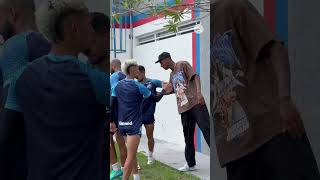 Anderson Talisca visita a Cidade Tricolor BBMP [upl. by Andras]