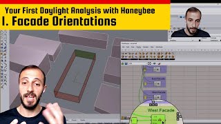 1 Understanding Face Orientations in Daylight Analysis with Honeybee Honeybee DaylightAnalysis [upl. by Iams]