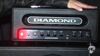 NAMM 11  Diamond Amplifiers Hammersmith Assassin and Heretic Demos [upl. by Ike]