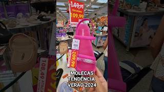 TENDÊNCIAS PARA O VERAO  SANDÁLIAS MOLECAS PRO VERÃO 2024 [upl. by Larok]