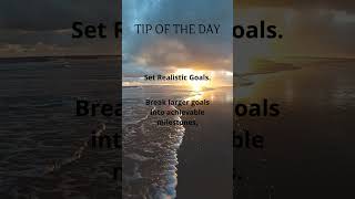 Set realistic goals How to achieve success step by step day shortvideo productivity motivation [upl. by Henriques]