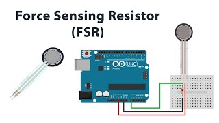 Force sensor with Arduino in Tinkercad  Circuit  code  Arduino programming in Hindi [upl. by Ahab]