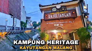 KAMPUNG HERITAGE KAYUTANGAN MALANG JAWA TIMUR INDONESIA [upl. by Toille]