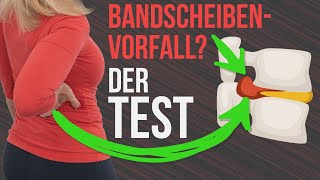 Der große RÜCKENTEST 💉 Wirst du einen Bandscheibenvorfall bekommen [upl. by Ocin]