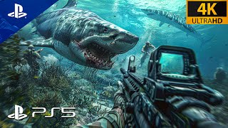 Underwater Operation  LOOKS ABSOLUTELY AMAZING  Ultra Realistic Graphics Gameplay  Call of Duty [upl. by Ahsinehs577]