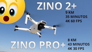 😱 HUBSAN ZINO 2 PLUS Y ZINO PRO PLUS Drone 43 minutos de vuelo [upl. by Dranik]