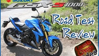 Suzuki GSXS1000  Test Ride and Review 60fps [upl. by Niotna]