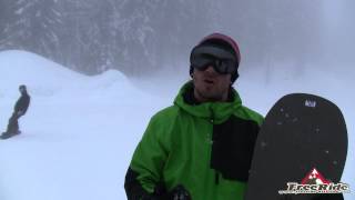 Test snowboard Jones Flagship 2014 [upl. by Ahsia774]