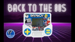 Tiger Electronics Paperboy Handheld LCD Game 1988 Back to the 80s [upl. by Emlin]