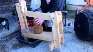 The Wooden Briquette Press [upl. by Gyimah]