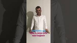 Anten prizi nasıl takılır uydu prizi nasıl bağlanır [upl. by Asirral]