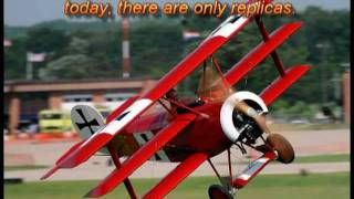 Airdrome Aeroplanes 75 scale Fokker DR1 Triplane in action [upl. by Jansson]