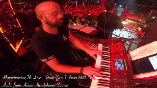 Μακρόπουλος Νίκος Live Medley  Makropoulos Nikos Live Medley  Stage Cam 4K Video Fever 202324 [upl. by Yllrebmik]