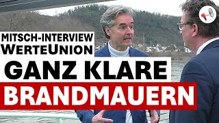 Katastrophales Interview mit Alexander Mitsch bei Parteigründung der WerteUnion [upl. by Lesab]