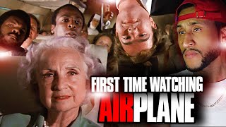 First time watching “Airplane” 1980  The “Funny” Old Airplane Movie Reaction [upl. by Grassi]