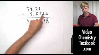 Add and Subtract with Significant Figures 16 [upl. by Ahseken]