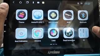 Colour setting in Android Car player How to change Display or icon colour in T3 Android Car player [upl. by Waterer852]