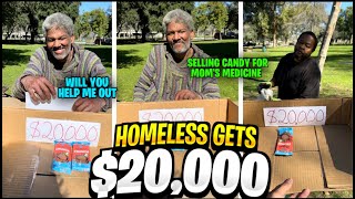 Millionaire selling candy to save his moms life and made us cry [upl. by Airdua]