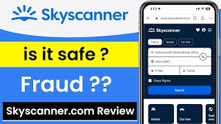 Skyscanner  Skyscanner flight ticket booking  Skyscanner review  Sky Scanner fake or real [upl. by Arataj]