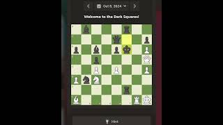 مات فى نقلتين chess chessgames chessproblems chesspuzzles شطرنج puzzle [upl. by Biernat]