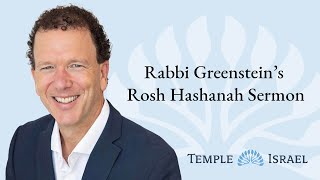 Rabbi Greenstein’s Rosh Hashanah Sermon [upl. by Line]