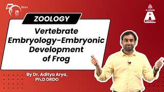 Vertebrate Embryology  Embryonic Development of Frog  Zoology  S Chand Academy [upl. by Kelsy]