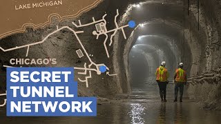 The Secret 4BN Tunnel Network Under Chicago [upl. by Dnaletak324]