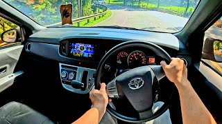 Driving POV TOYOTA NEW CALYA G 12 AT 2023  TANJAKAN ACCELERATION amp JALAN TOL  Test Drive ASMR [upl. by Eltsirc172]