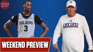 Weekend warmup The latest on KU basketball recruiting and final thoughts on Kansas vs Illinois [upl. by Imit]