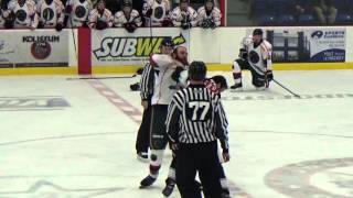 David Lapierre vs Luc Routhier [upl. by Barron407]