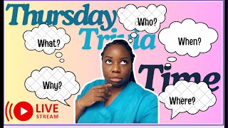 Thursday Trivia Time tarenestalenttime recommended trivia thursday viral viralive foryoupage [upl. by Newkirk]