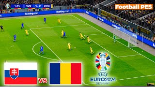 Slovakia vs Romania LIVE  UEFA Euro 2024  Match LIVE Today [upl. by Mccallion872]