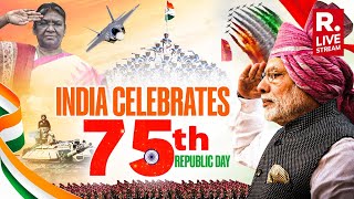 Republic Day 2024 75th Republic Day Parade  PM Modi amp Macron  26 January Parade [upl. by Lihkin]