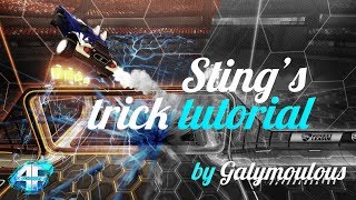 Stings trick tutorial  Rocket League [upl. by Fanchie198]