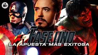 La evolución de MARVEL FASE 1 la saga que ganó MILLONES 💰 [upl. by Leirbag]