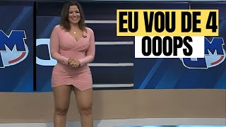 JORNALISTA EXAGERA MUITO E FALA PALAVRÃO AO VIVO 5 [upl. by Marline]