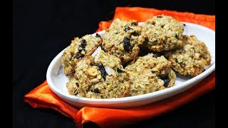 5 ingredient Healthy Oatmeal Cookies  Rolled Oats Cookies No Refined Flour  Chef Lalls Kitchen [upl. by Zeni]