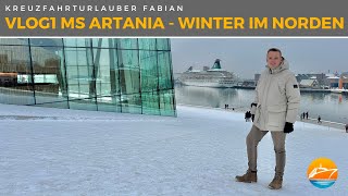 Mit MS Artania von Phoenix Reisen zu den Weihnachtsmärkten des Nordens  VLOG1 Seetag amp Oslo [upl. by Shaw]