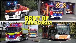 100000 ABOSPECIAL  BEST OF EINSATZFAHRTEN by Firescue112  20132019  75 Min Feuerwehr amp Co [upl. by Ambrosia4]