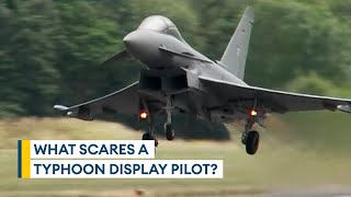 Fighter jet display pilot reveals what few things scare him while in the skies [upl. by Casar]