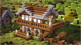 Minecraft 121  Building a Fletchers House 🍂  Minecraft Tutorial [upl. by Stegman]