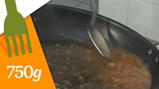 Techniques culinaires  sauter et déglacer une sauce  750g [upl. by Houser89]