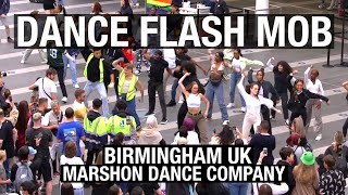 DANCE FLASH MOB  Birmingham Bullring Grand Central  New St Station UK  Marshon Dance Company [upl. by Berard]