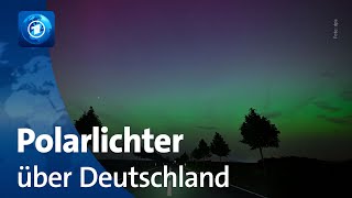 PolarlichterSpektakel Stärkster Sonnensturm seit 20 Jahren [upl. by Vez342]