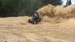 400 DVX and CR250 Practice Laps [upl. by Cowles345]