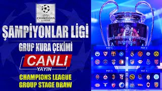 ŞAMPİYONLAR LİGİ KURA ÇEKİMİ  GALATASARAY RAKİPLERİ BELLİ OLDU  UCL GROUP STAGE DRAW 202324 [upl. by Annahsar]